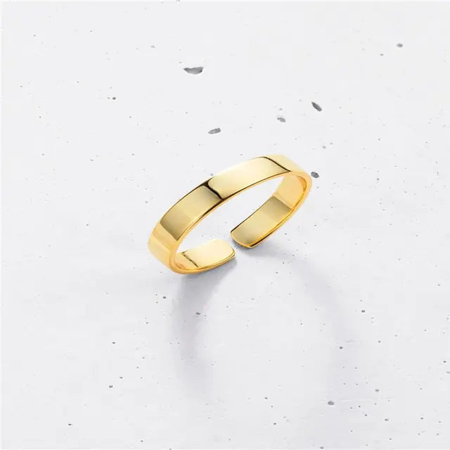 Gold Open Rings