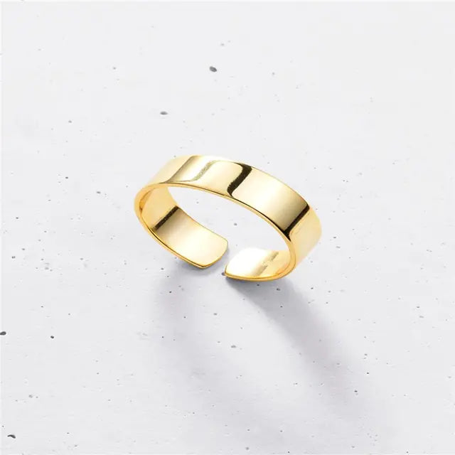 Gold Open Rings