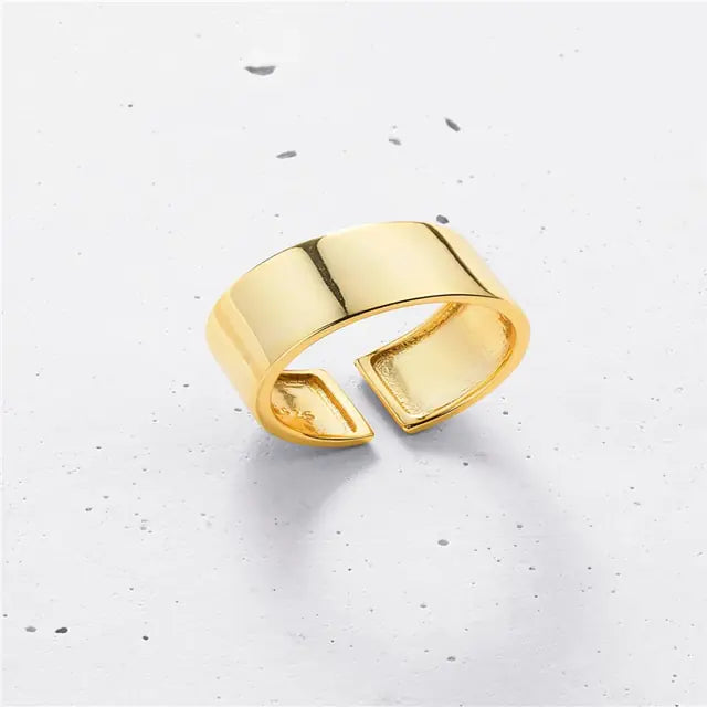 Gold Open Rings